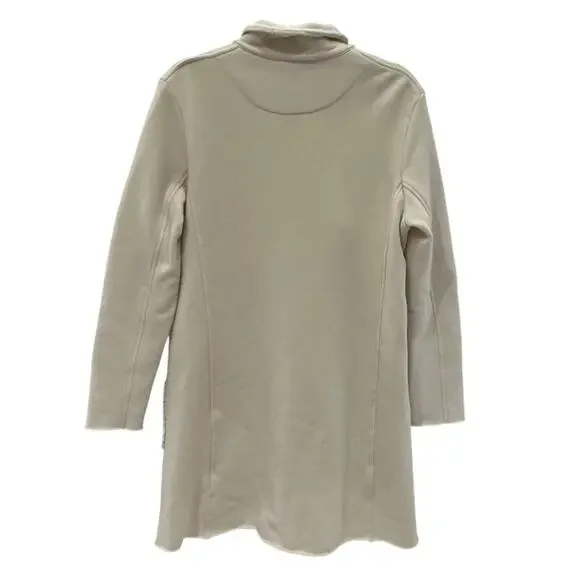 Frank & Eileen Belfast Trench Coat Vintage White Triple Fleece Size XS  Made USA - Picture 8 of 11